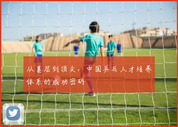 从基层到顶尖，中国乒乓人才培养体系的成功密码